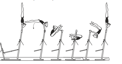 Stalder bwd to hstd, also with
hop-grip change in hstd phase or
with Â½ turn (180Â°) to hstd