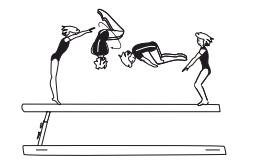 Free (aerial) round-off tucked or
piked â€“ take off from 2 feet