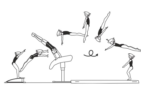 Tsukahara stretched